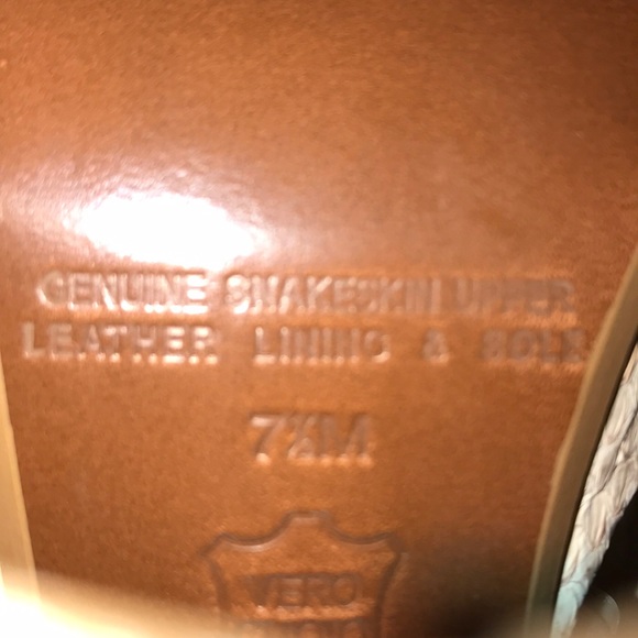 Leon max snake skin heels - Picture 4 of 4